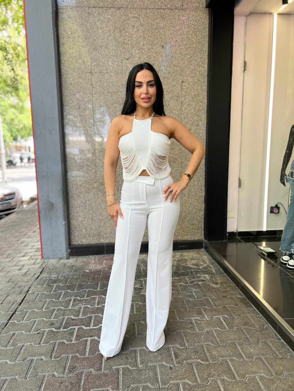 Frazia Fringe Top