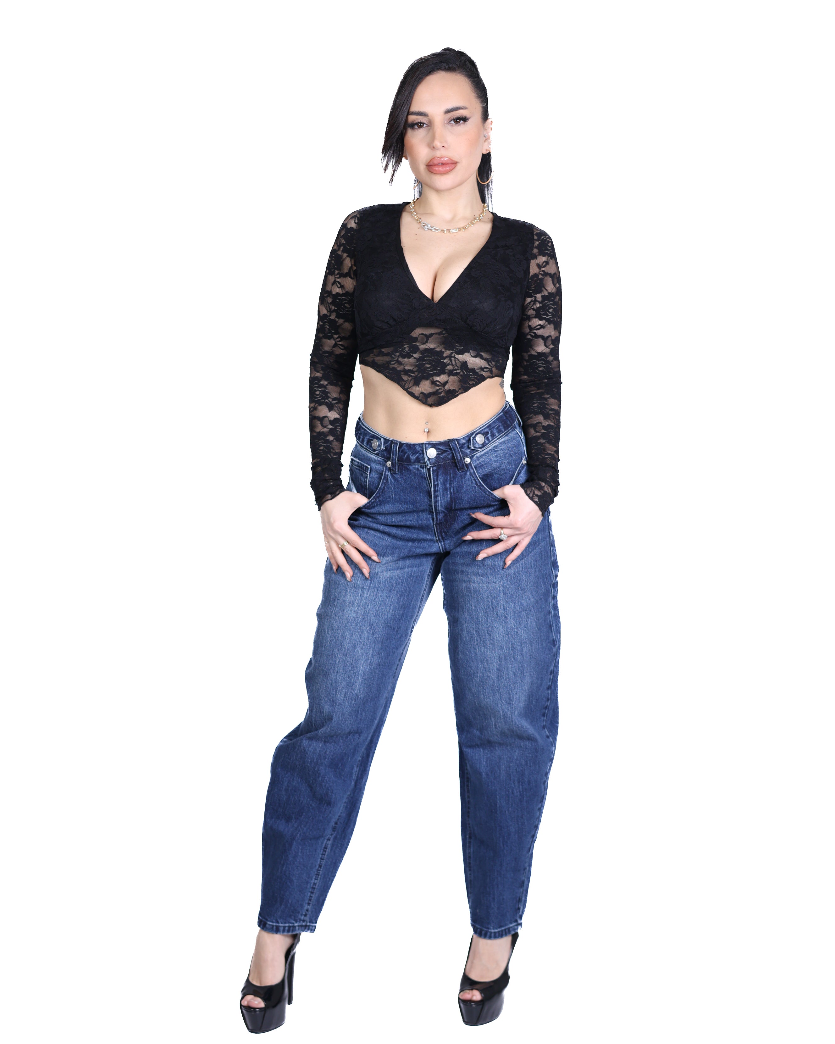 Refined Lace Top