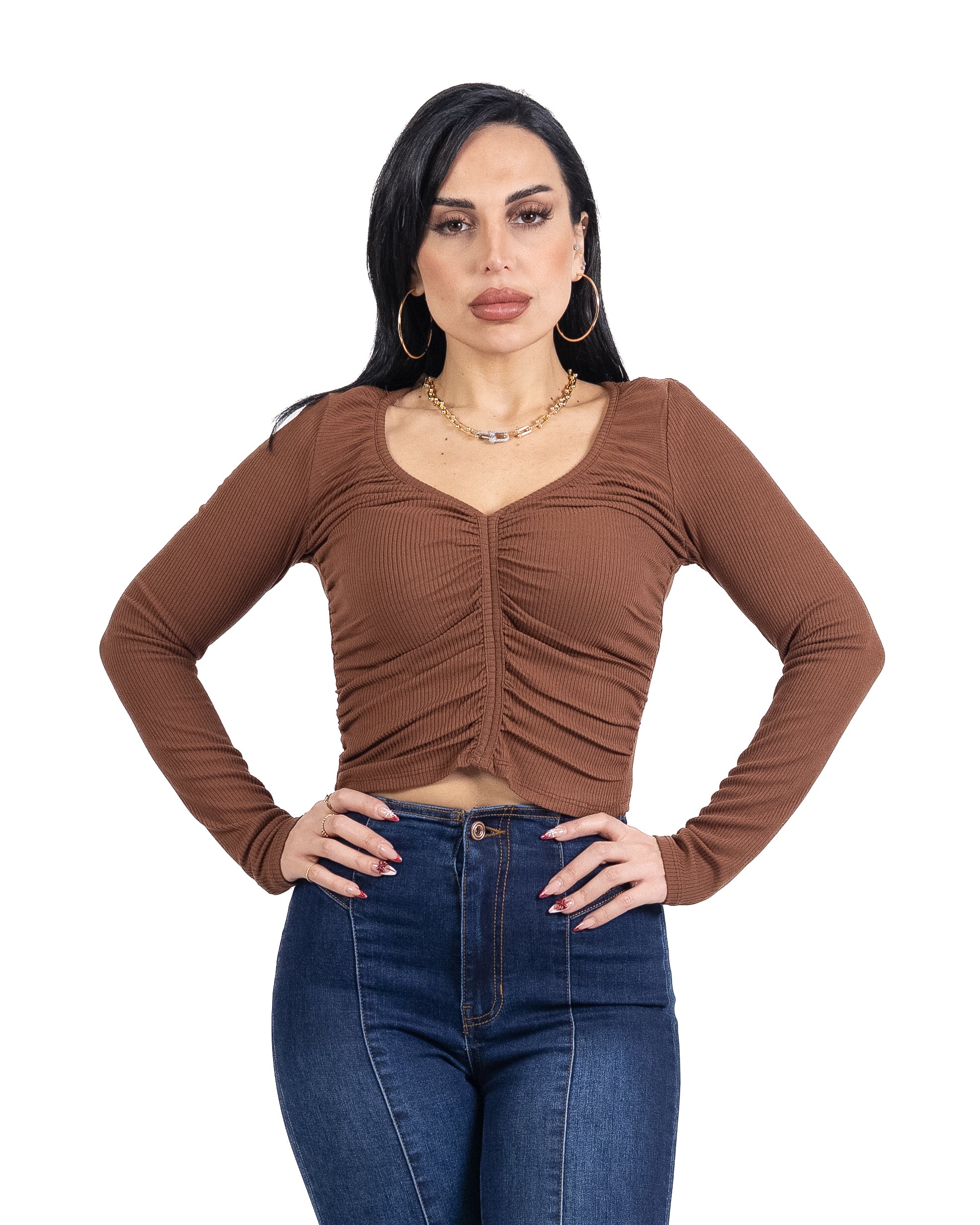 Mara Ruched Top