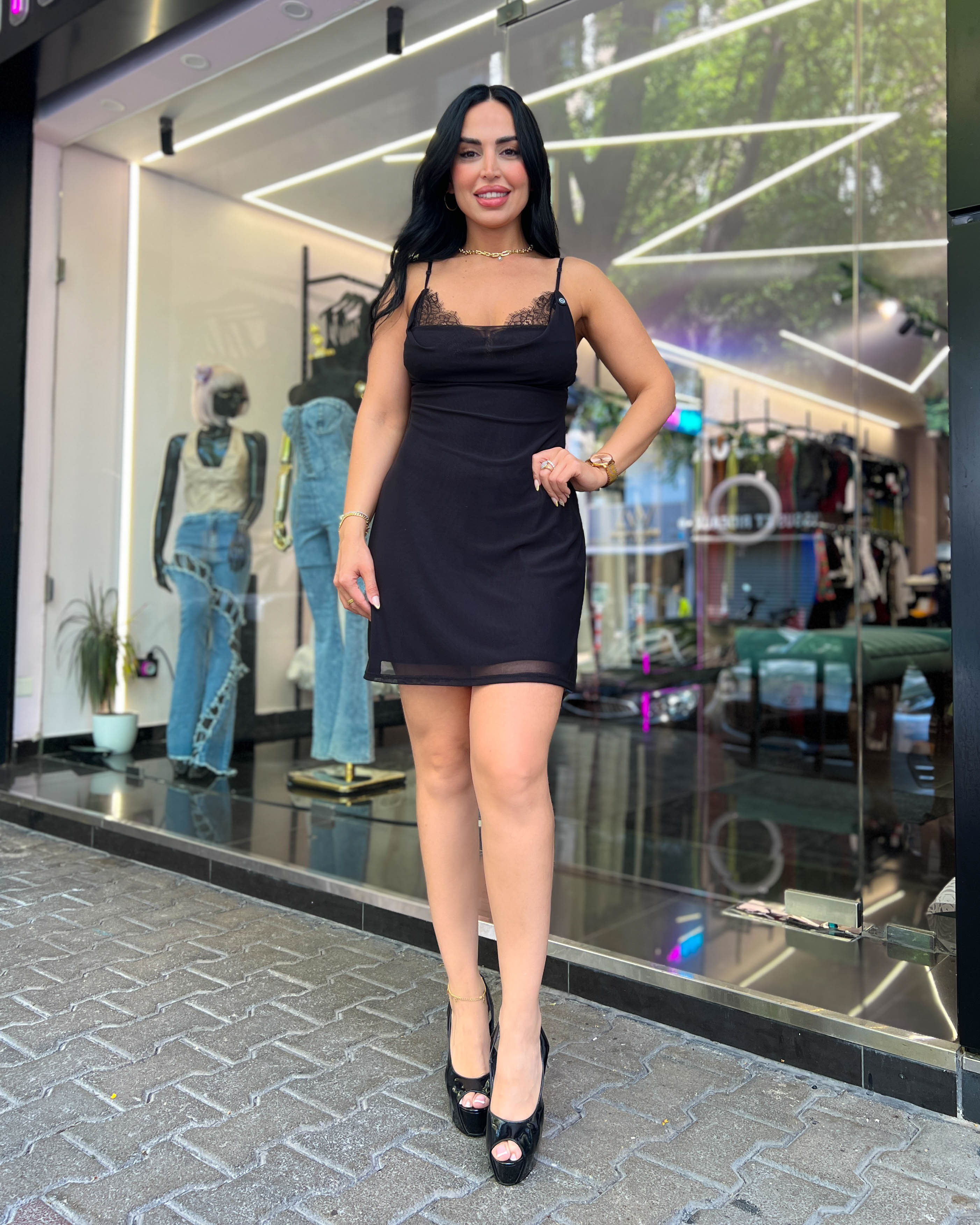 Champagne Mini Dress