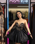 Net Mini Dress