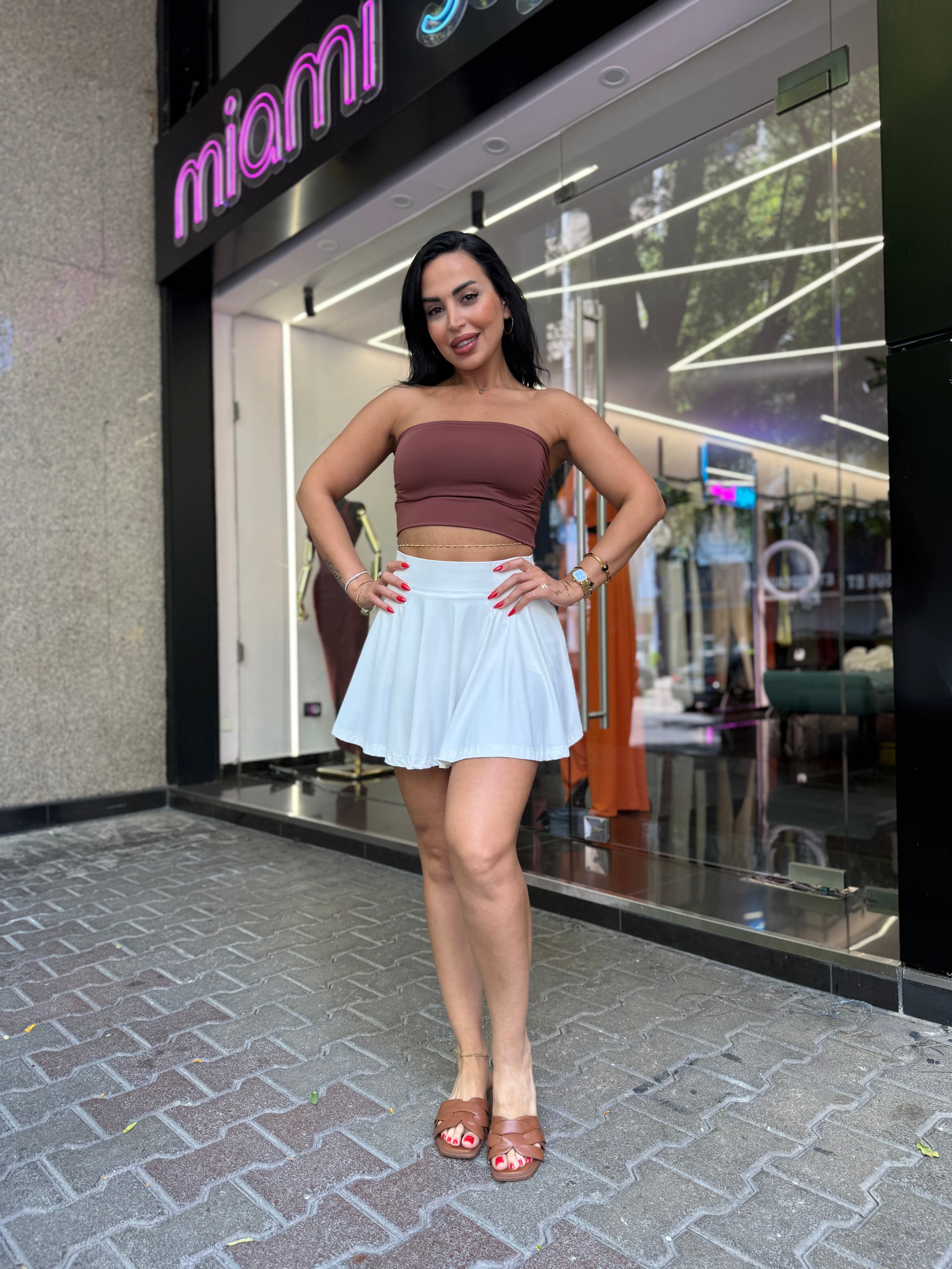 Strapless Top
